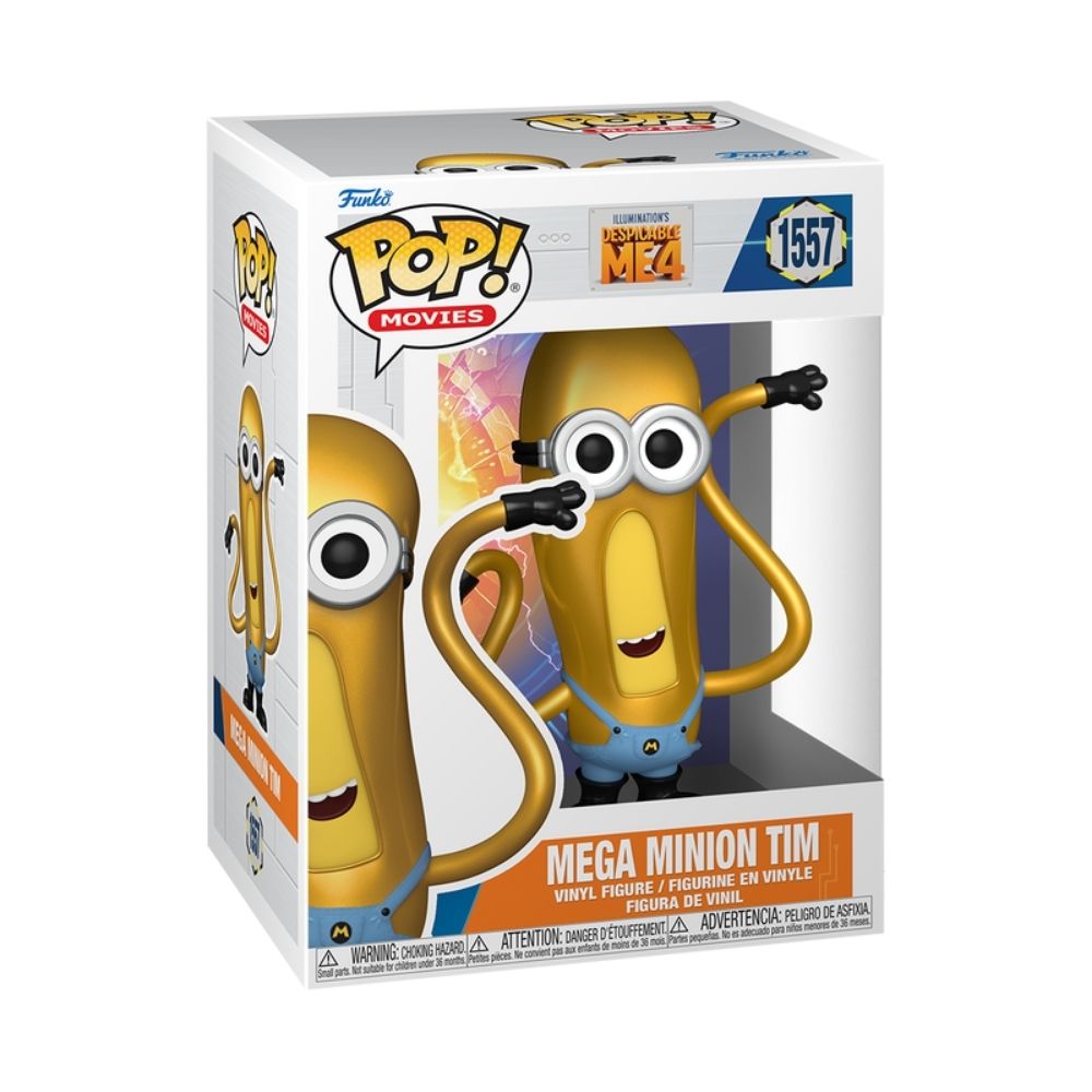 Boneco Funko Pop! Meu Malvado Favorito 4 – Mega Minion Tim