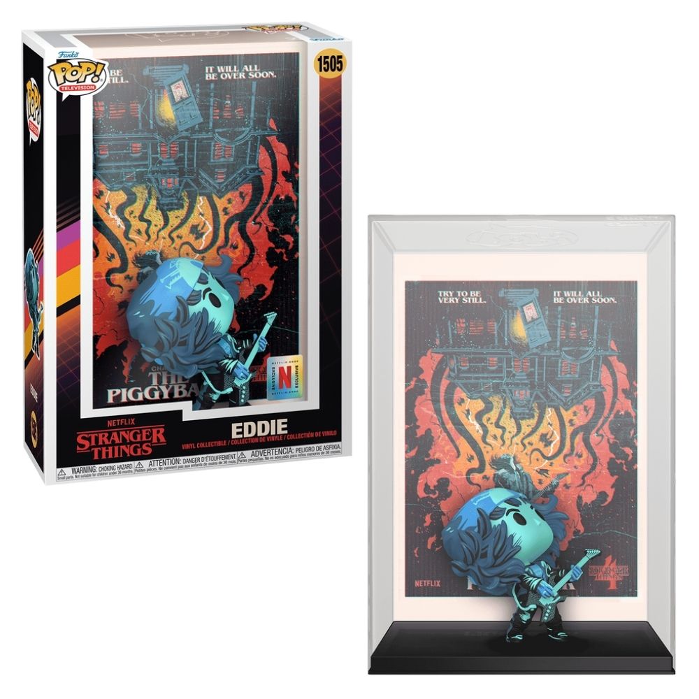 SF・ファンタジー・ホラー Stranger Things Eddie comic cover Funko Boneco Funko Pop! Comic Cover - Stranger Things - Eddie