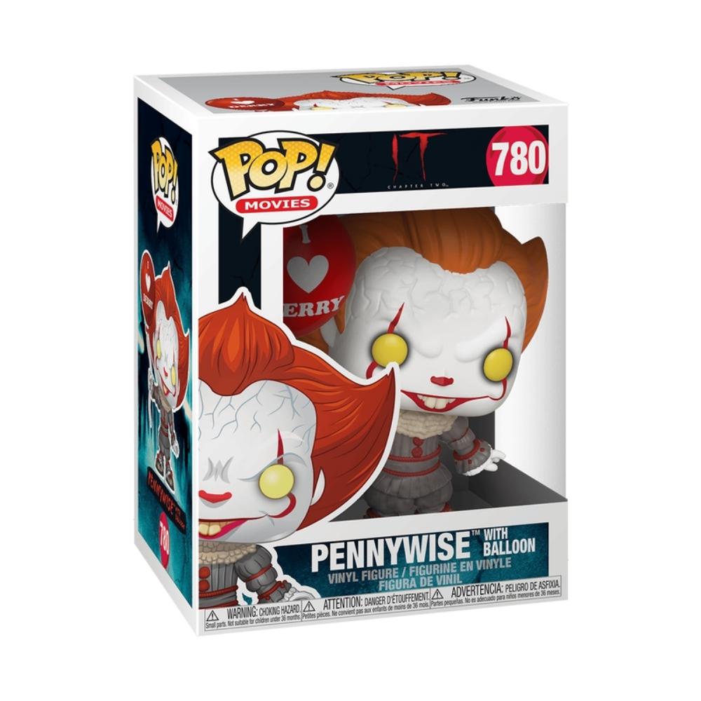 funko pop ペニーワイズ　IT ビッグフィギュア Boneco Funko Pop! IT A Coisa 2 - Pennywise com Balão