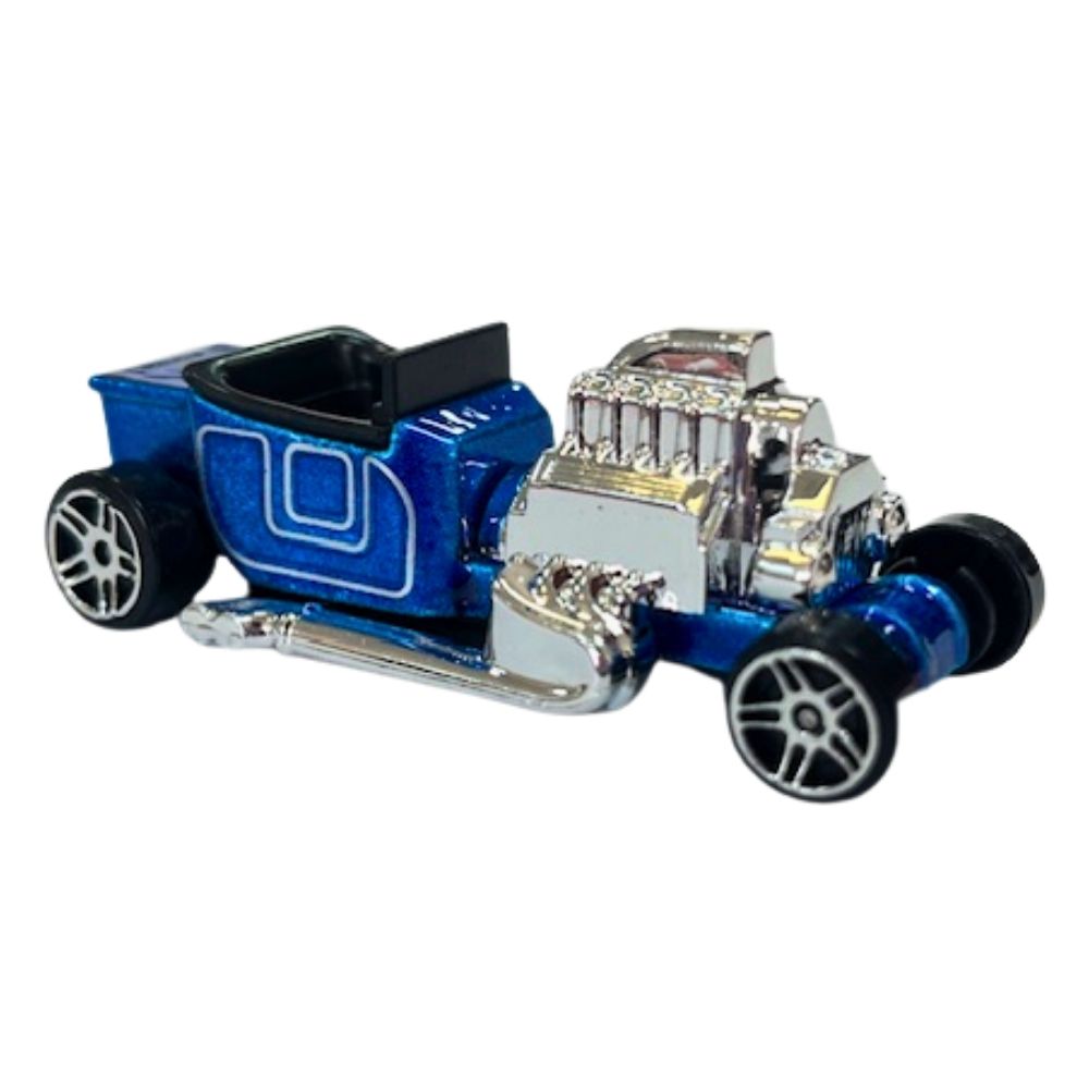 Mini Carrinho Die Cast Garagem S.A. - Dragster Azul
