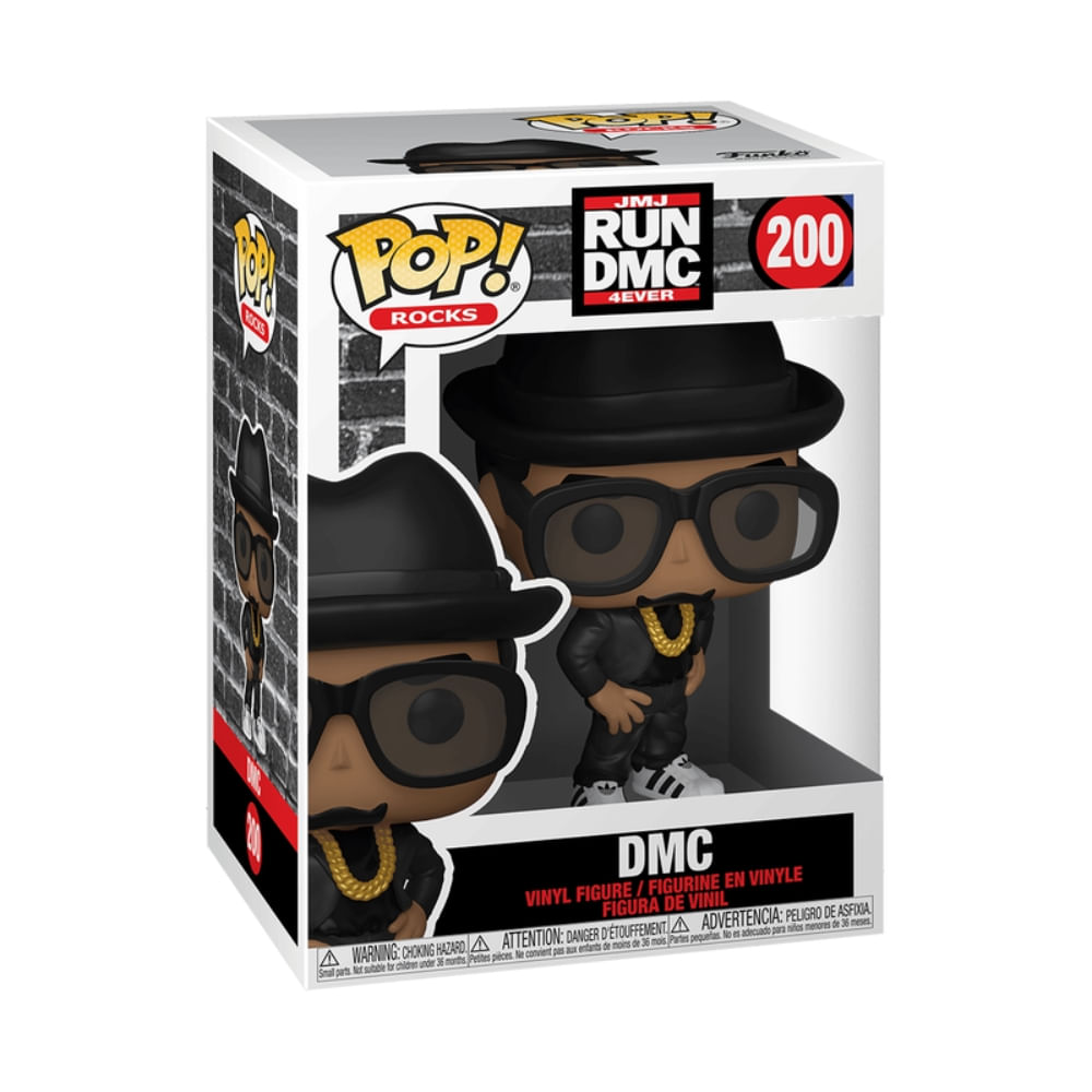 Funko POP! RUN DMC 初回生産モデル 09 10 11 Boneco Funko Pop! Rocks - RUN - D.M.C.
