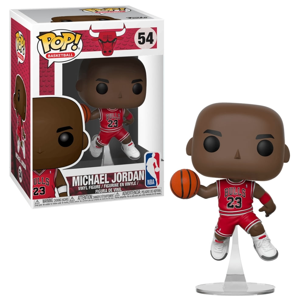 スポーツ Funko Pop Michael Jordan Boneco Funko Pop! NBA Bulls - Michael Jordan in 45 Jersey