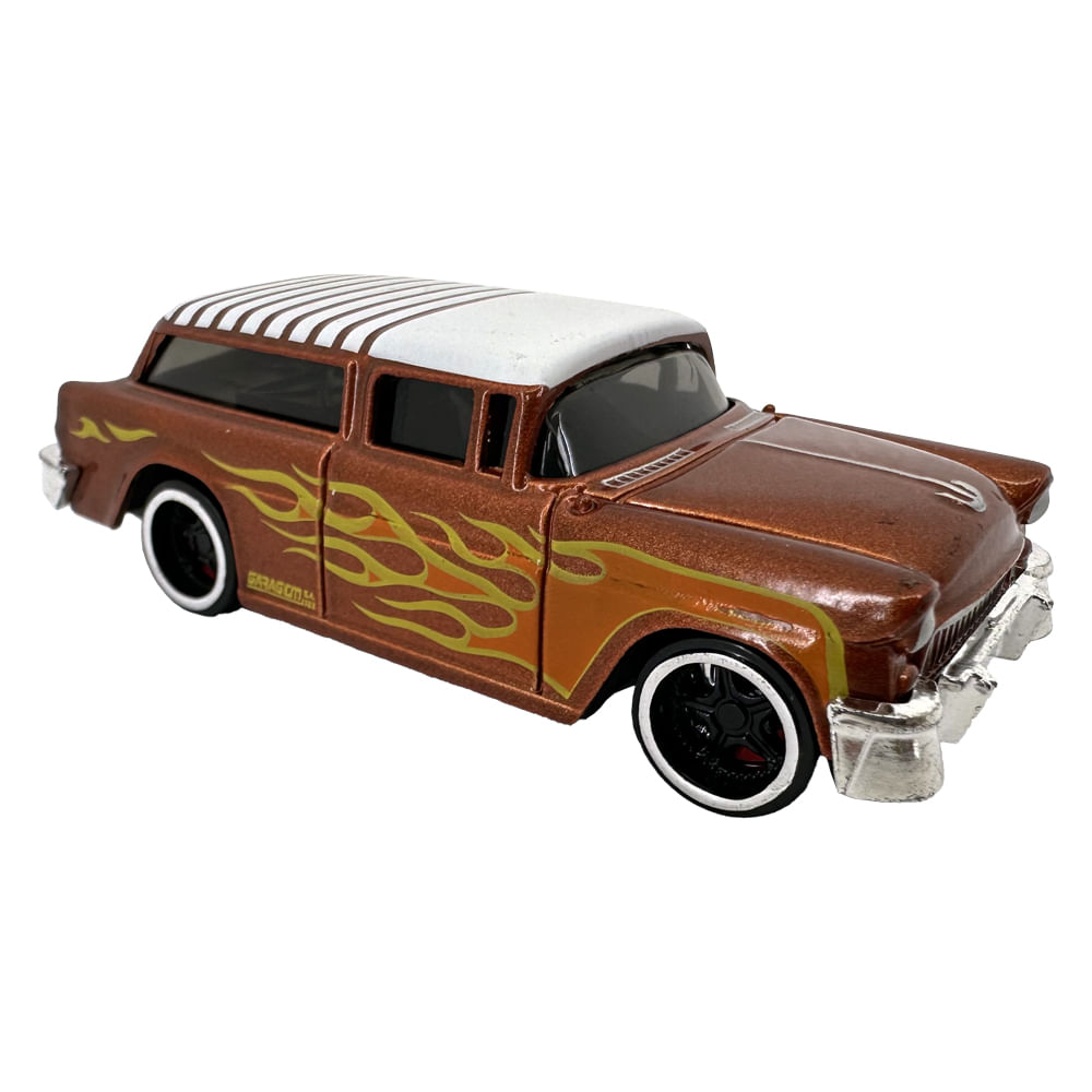 Mini Carrinho Die Cast Garagem S.A. - Mini Van Laranja