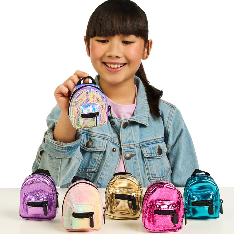 Mini Mochilas Real Littles Backpack Azul