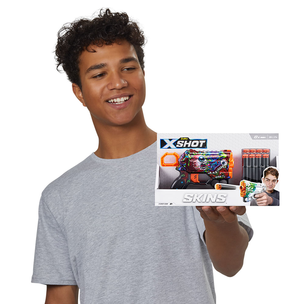 Lançador de Dardos X-Shot Skins Menace - Scream