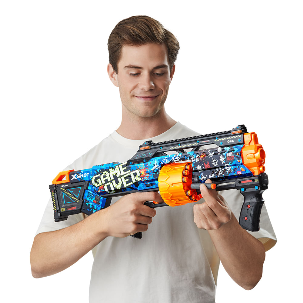 Lançador de Dardos X-Shot Skins Last Stand - Game Over