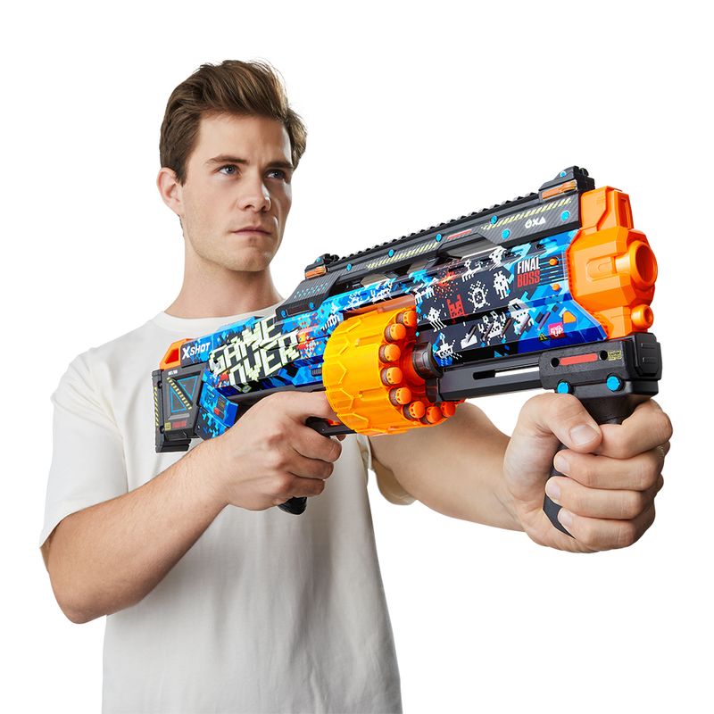 Lançador de Dardos X-Shot Skins Last Stand - Game Over