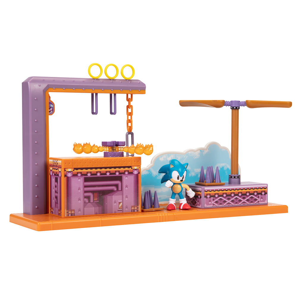 BOOOSTER SONIC スキンケアデバイス セット Playset Sonic The Hedgehog - Flying Battery Zone