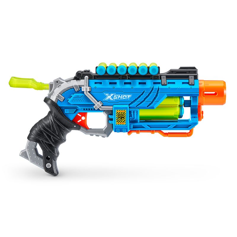 Lançador de Dardos X-Shot Dino Attack - Dino Striker Blue