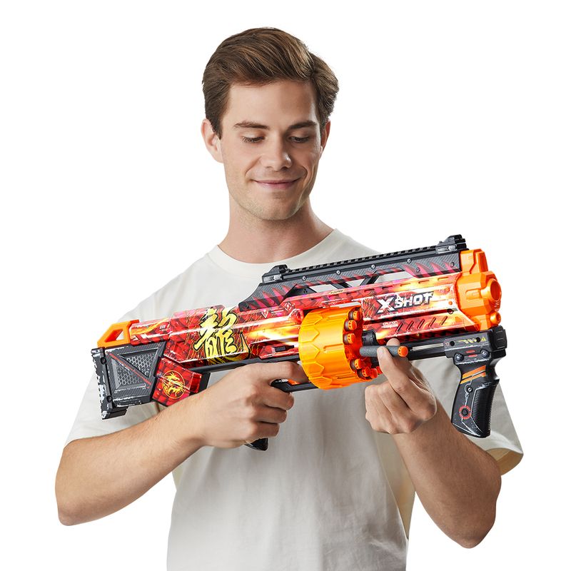 Lançador de Dardos X-Shot Skins Last Stand - Dragon