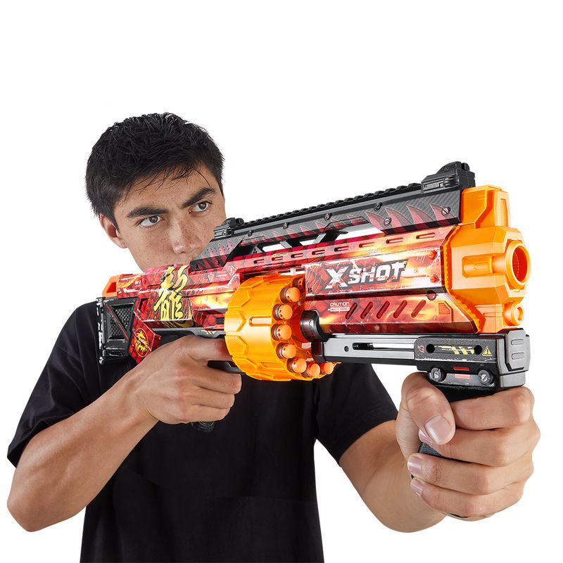 Lançador de Dardos X-Shot Skins Last Stand - Dragon