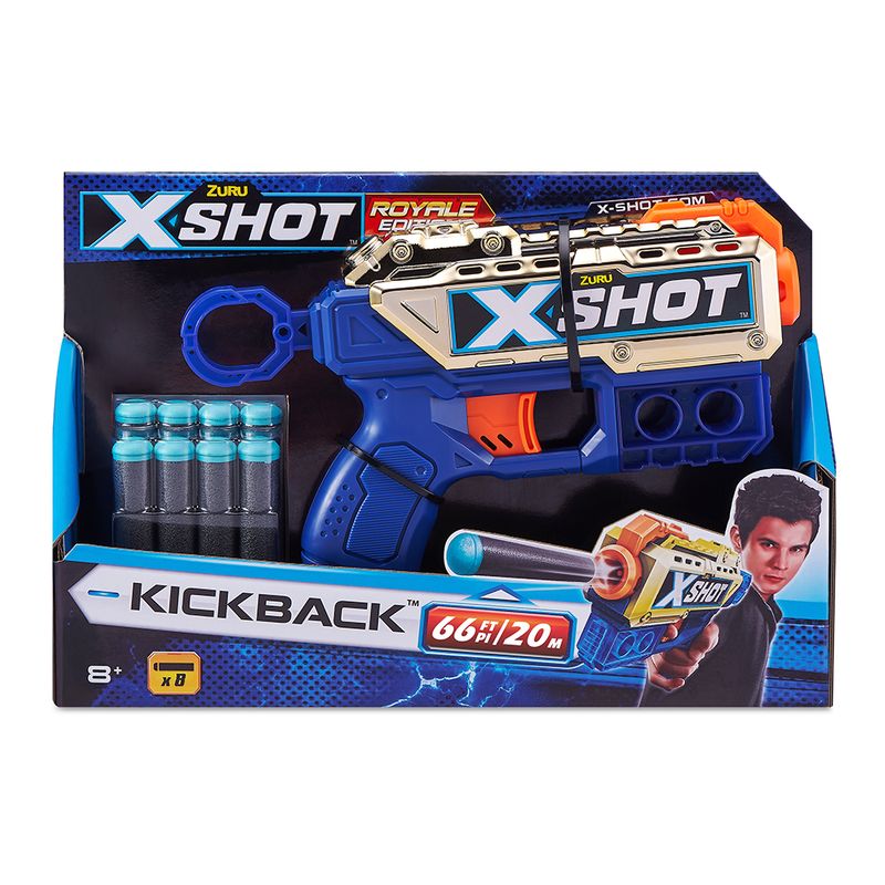 Lançador de Dardos X-Shot Royale Edition - Kickback