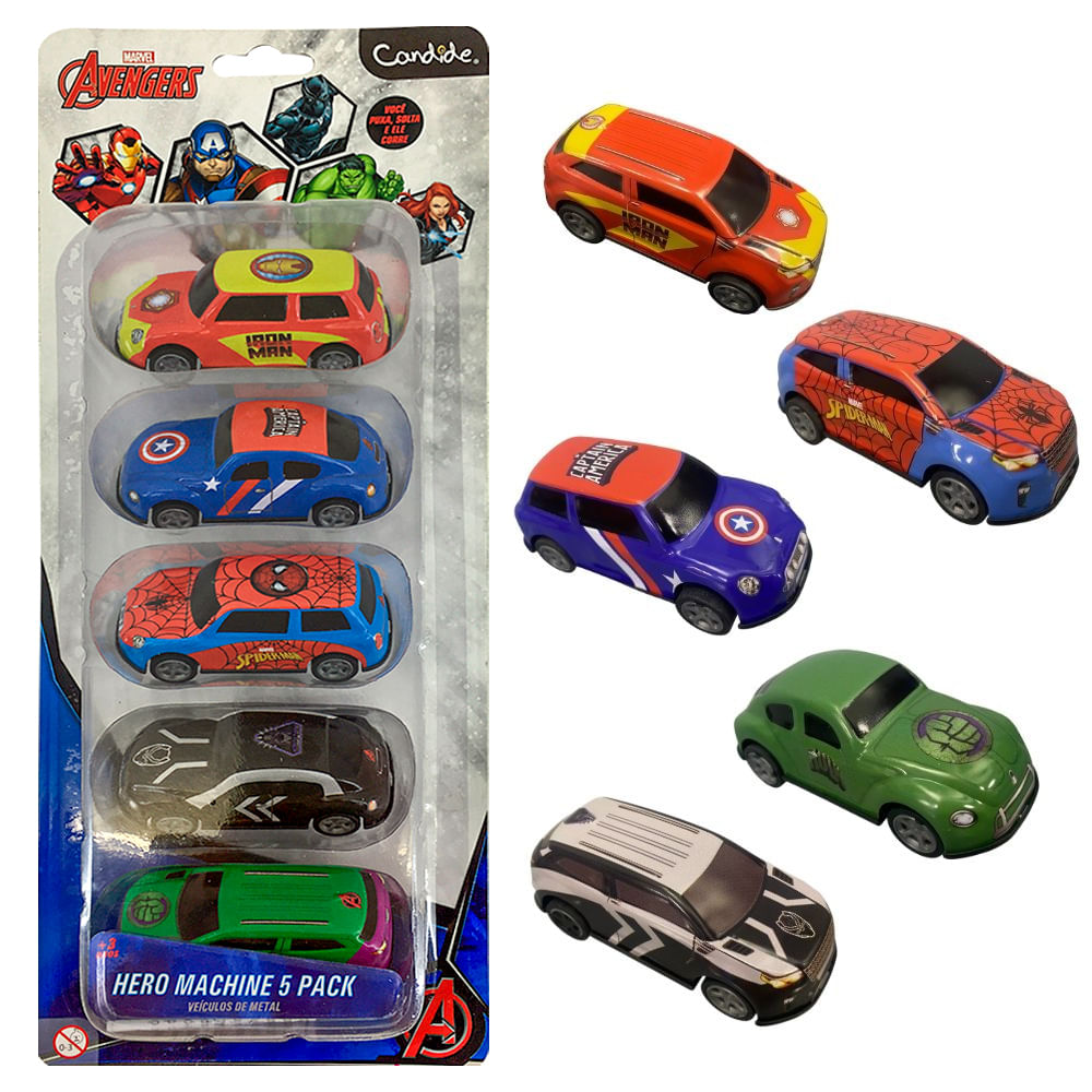 MARVEL Avengers Collectible Pull Back Cars sold