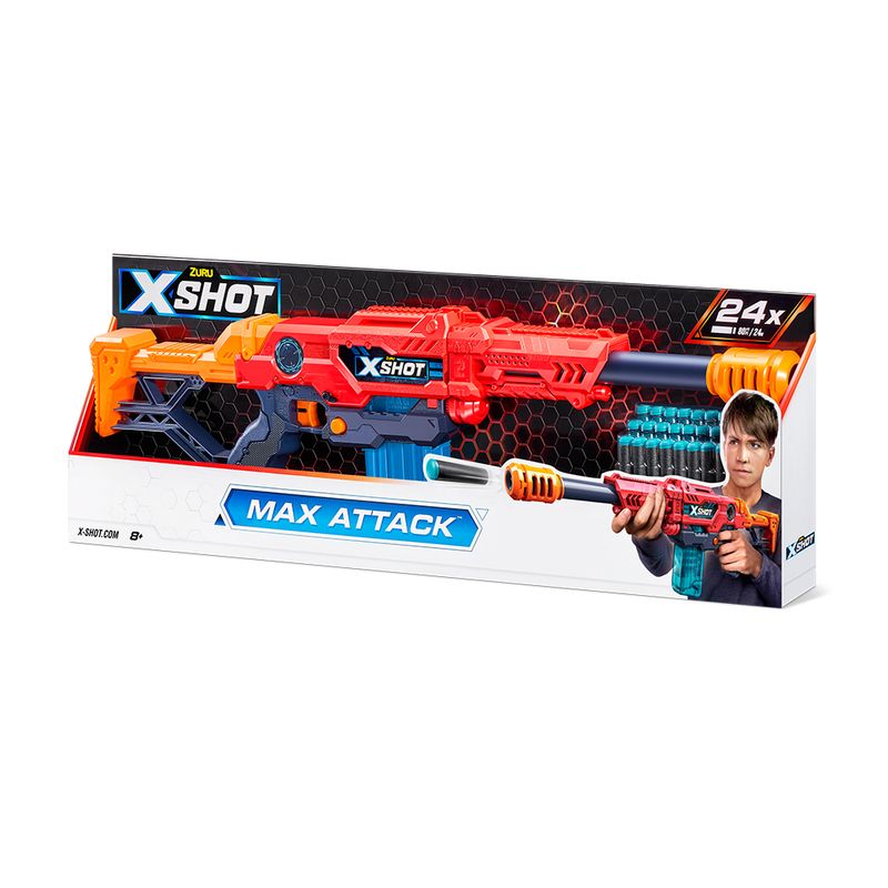 Lançador de Dardos X-Shot Red - Max Attack