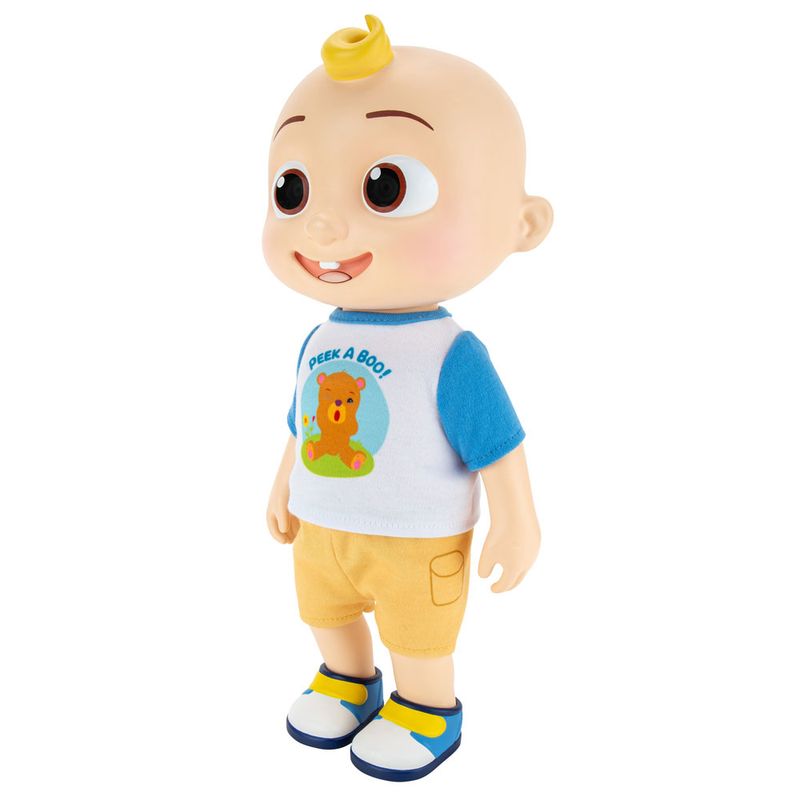 Kit Cocomelon - Boneco Deluxe Interactive JJ + Mini Figura