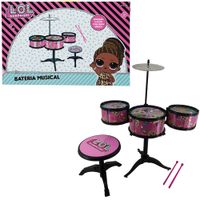 Instrumento Musical Infantil LOL Surprise - Bateria Pequena