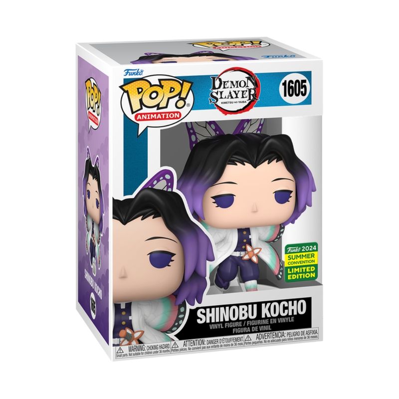 Boneco Funko Pop! Edição Limitada SDCC24 - Demon Slayer - Shinobu