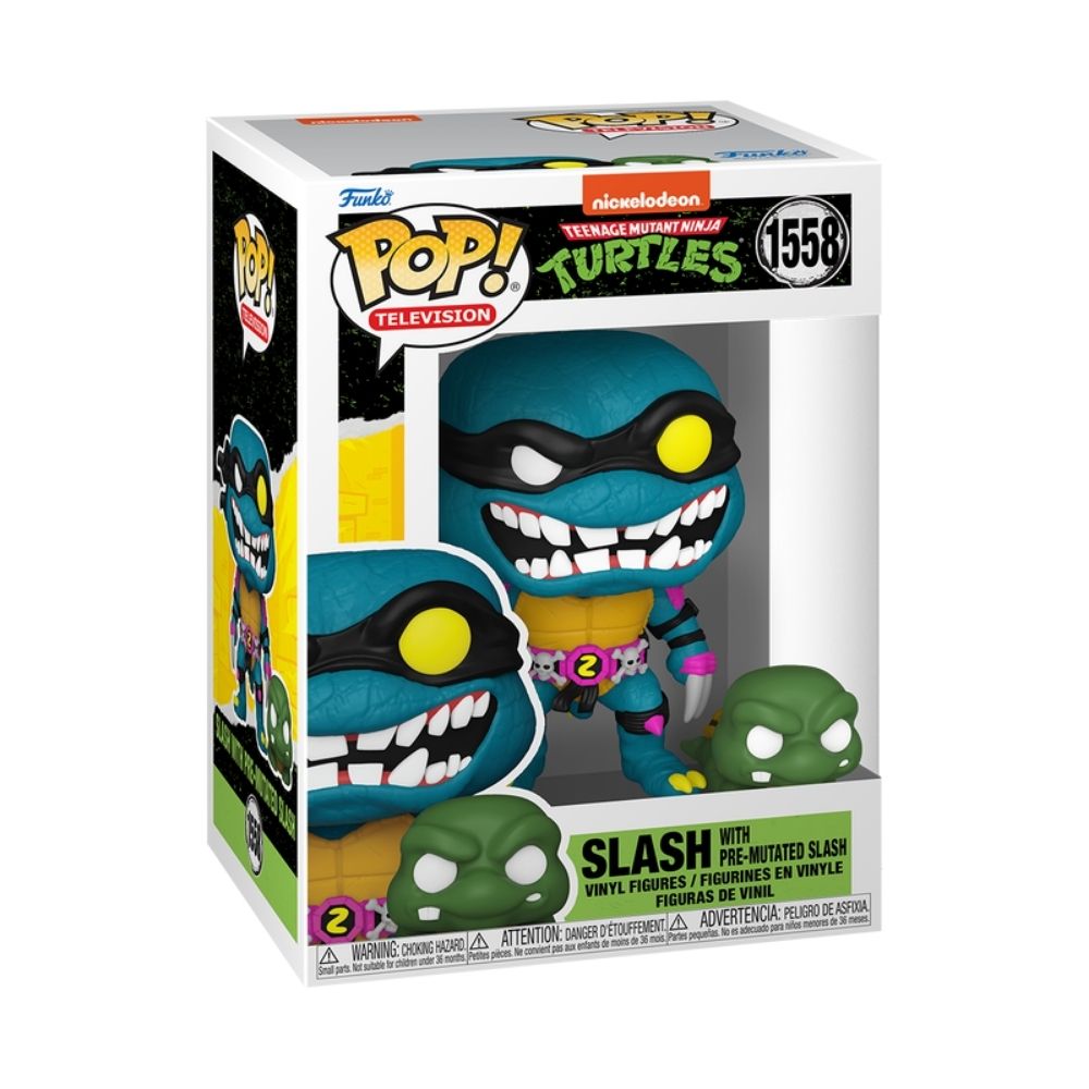Funko POP 20体セット(バラ売り不可) Boneco Funko Pop! As Tartarugas Ninja - Slash e Pré-mutado Slash