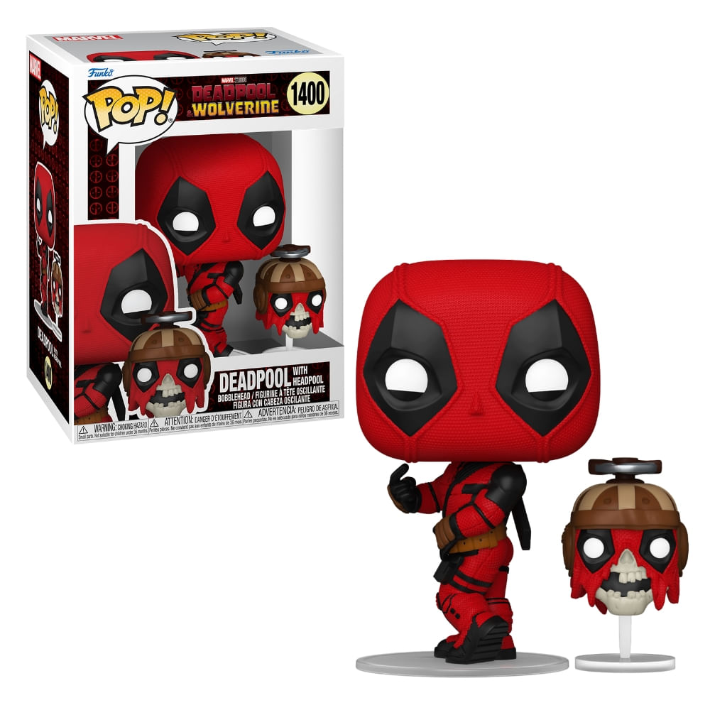 アメコミ Pop! Plus Deadpool & Wolverine funko pop Boneco Funko Pop! & Buddy Marvel - Deadpool & Wolverine - Deadpool