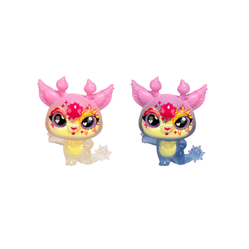 Kit com 2 Mini Bonecos Magic Mixies Minis