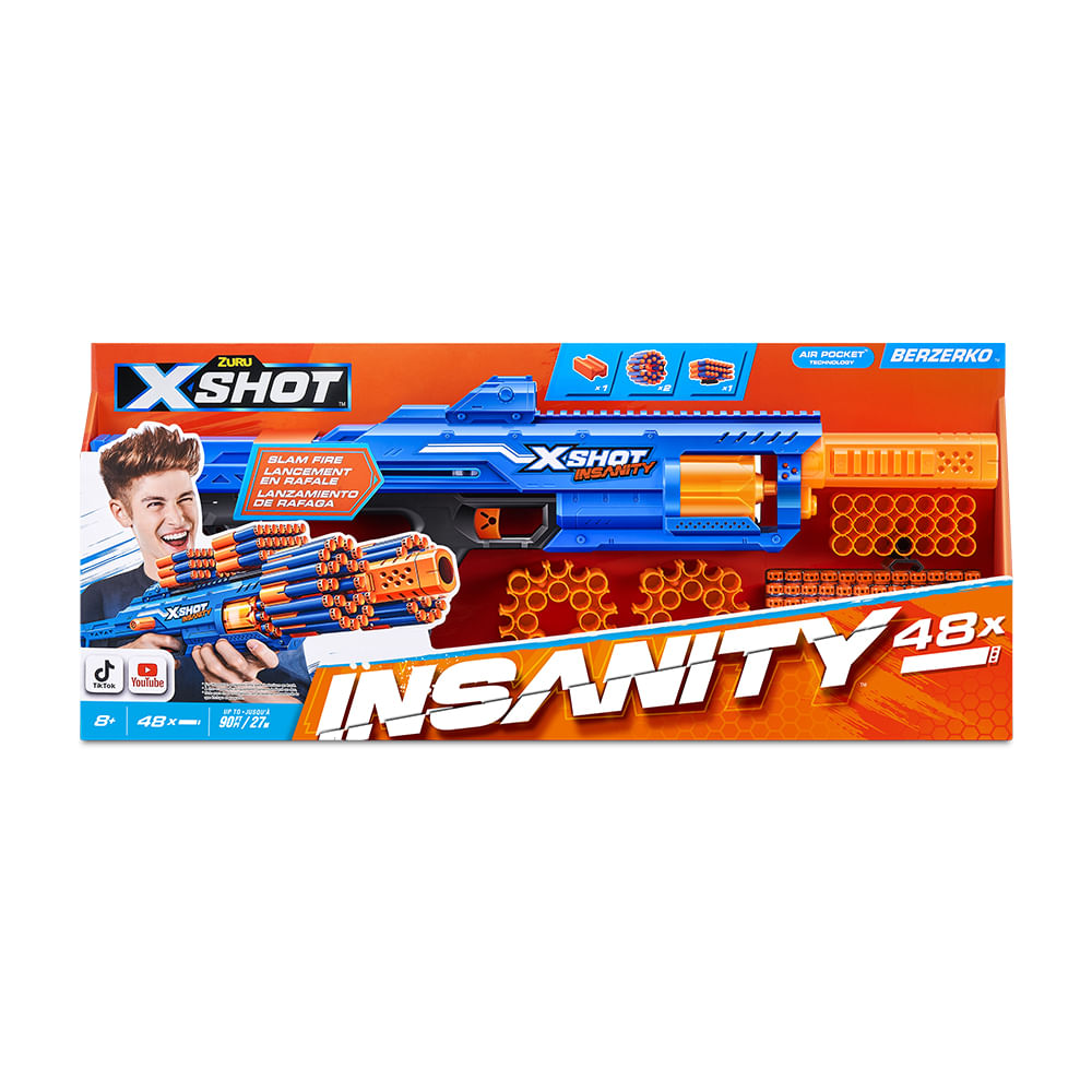 Lançador de Dardos X-Shot Insanity Berzerko