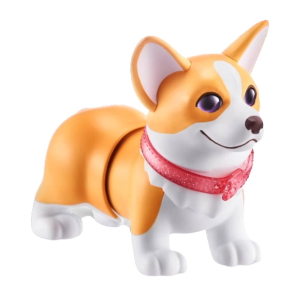 MEBE TOYS／メーベ　A-36FIAT 500（DINKY ／CORGI） Filhotes Dançarinos Pets Alive Booty Shakin' Pups - Corgi