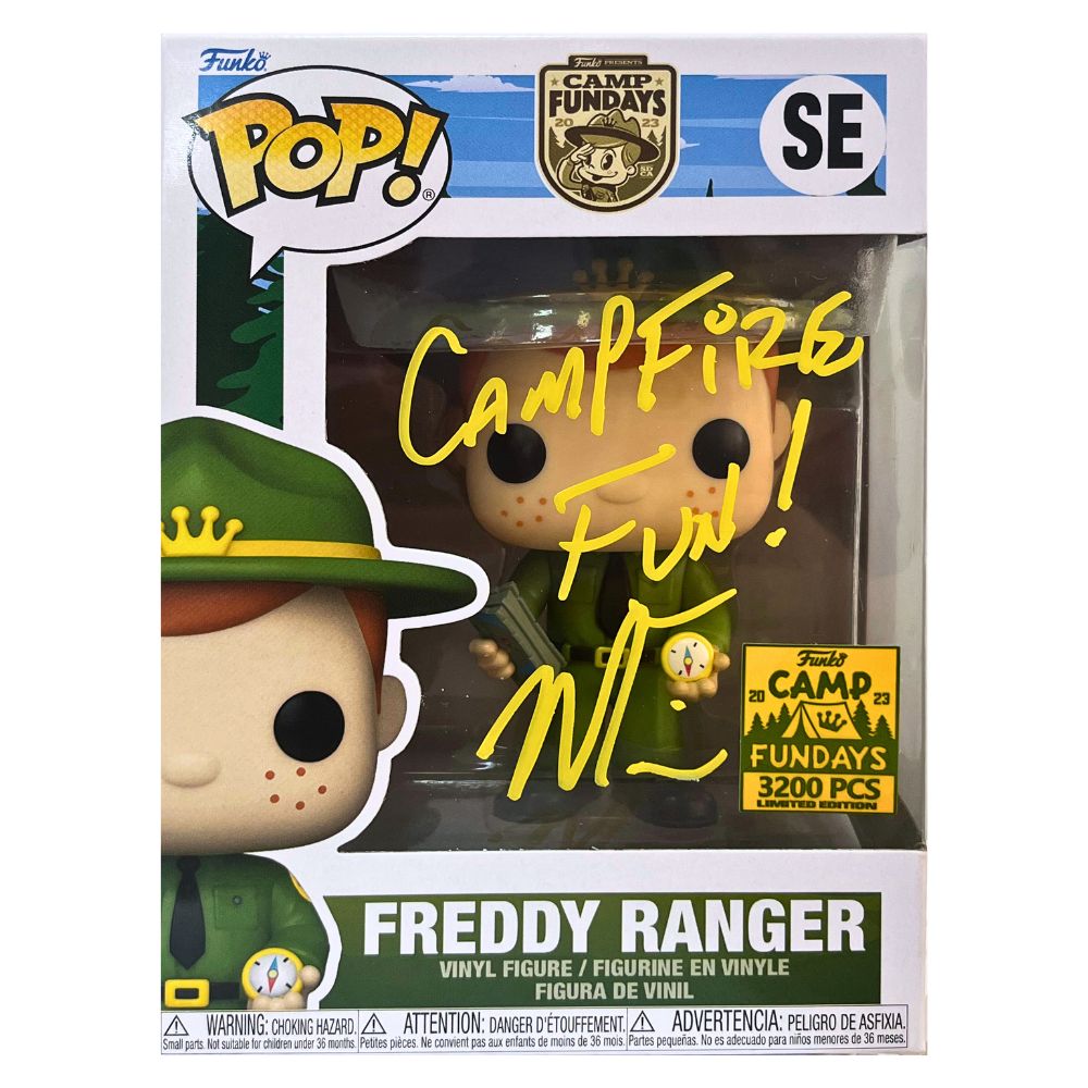 【超希少】Freddy Funko フレディ ファンコ as Peter Pan Boneco Funko Pop! Freddy Funko as Peter Pan - Edição Limitada Assinado