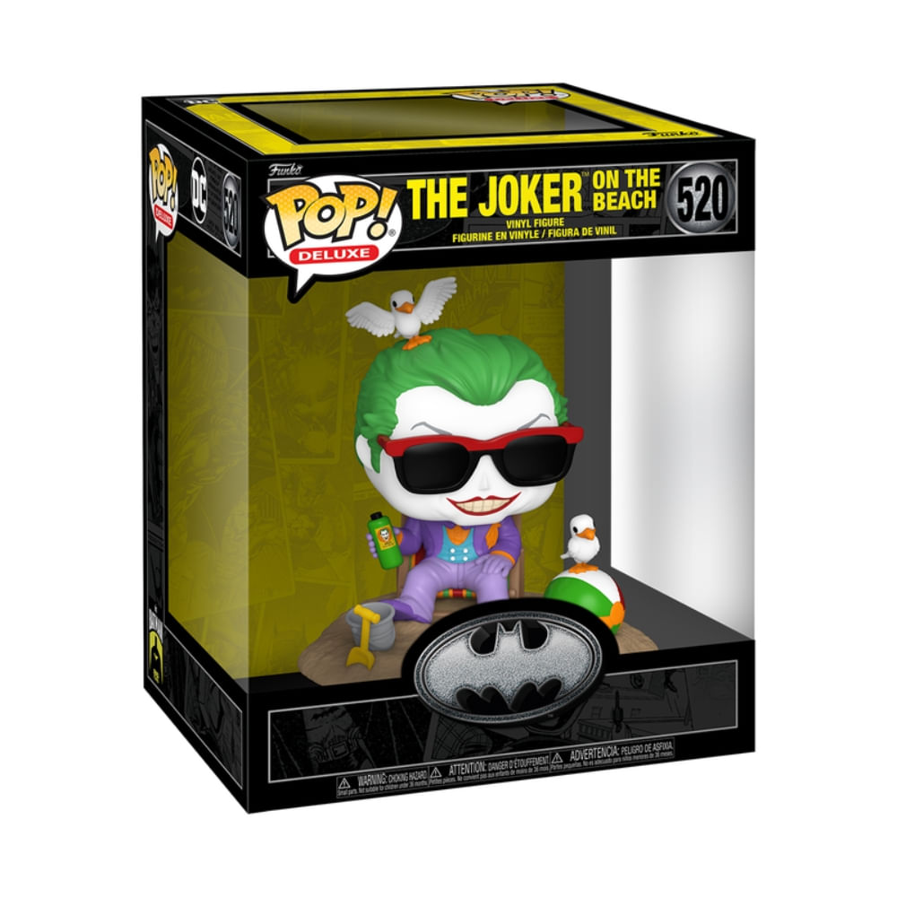 Boneco Funko Pop! Deluxe DC Comics - Batman 85 Anos - Coringa na