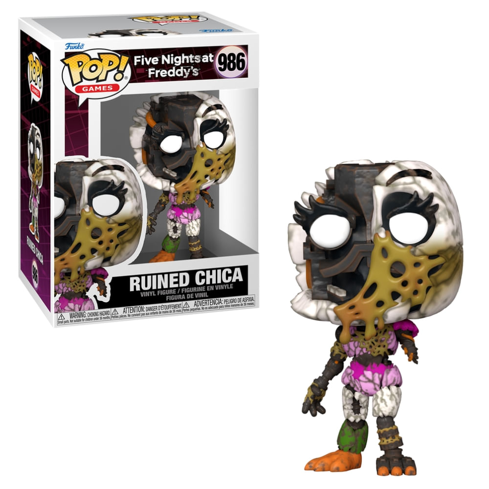 Figurine Pop Five Nights at Freddy Ruin Ruined Chica