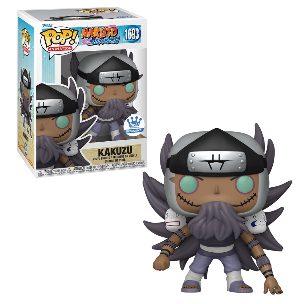 BOSS UP SOUL QUAKE コラボ Boneco Funko Pop! Naruto Shippuden - Kakuzu (Earth Grudge)