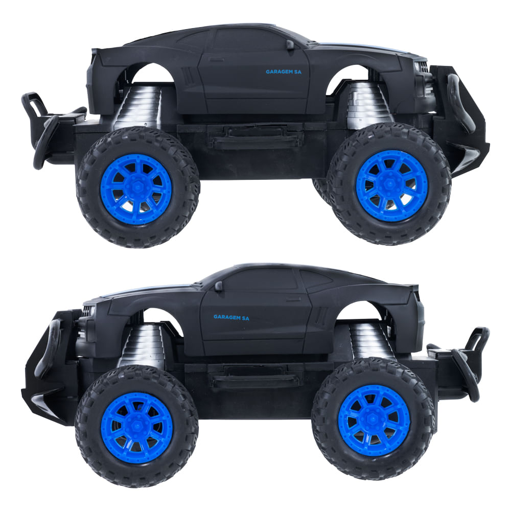 Carrinho de Controle Remoto Garagem S.A. Kamikaze - Azul