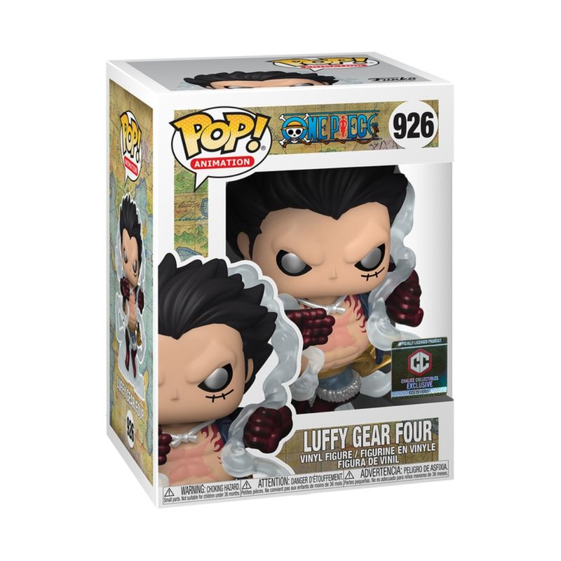 超可爱 Boneco (Metálico) Four Gear Luffy - Piece One Pop! Funko その他