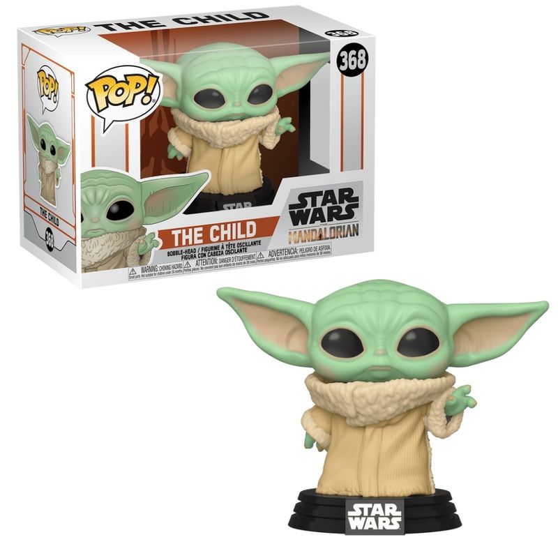 Boneco Funko Pop! Star Wars Mandalorian - Baby Yoda Boneco Funko Pop! Star Wars Mandalorian - Baby Yoda
