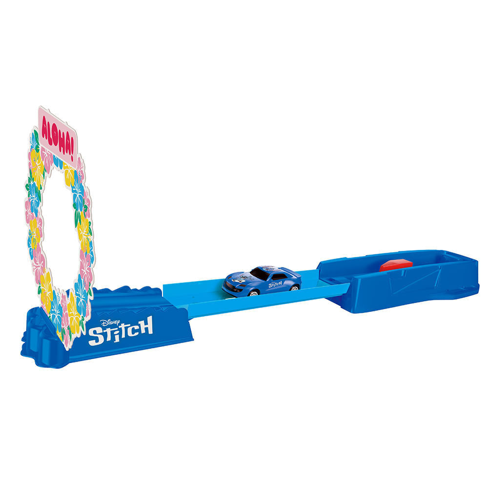 Pista para miniveículos Stitch - Desafio Radical