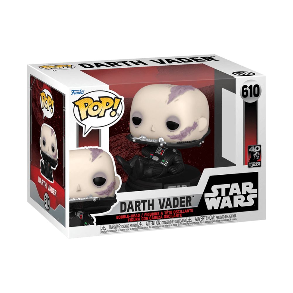 Boneco Funko Pop! Star Wars - O Retorno de Jedi 40 anos - Darth