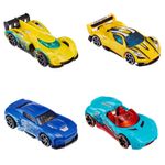Kit com 4 Mini Carrinhos Die Cast Metal Machines - Quick Shift +