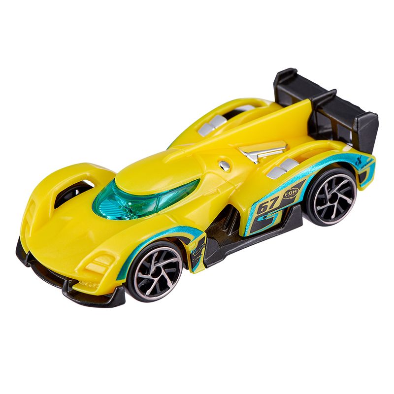 Kit com 4 Mini Carrinhos Die Cast Metal Machines - Quick Shift +