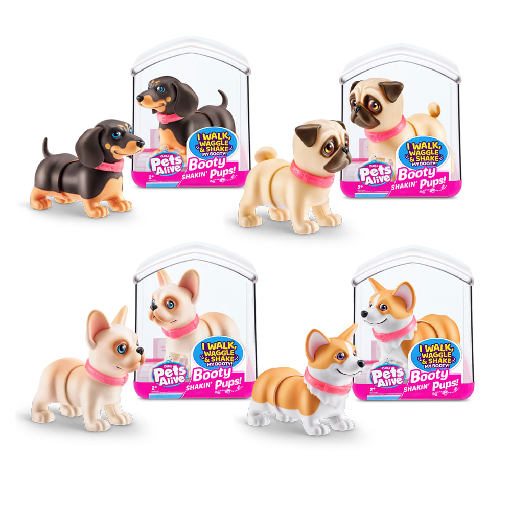 Kit 4 Pets Alive - Booty Shakin' Pups