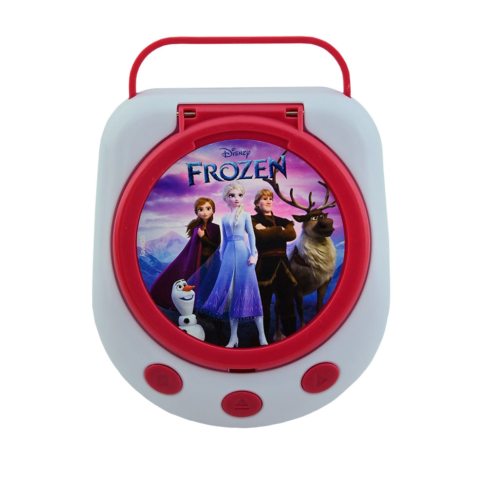 Kit Frozen - Walkie Talkie Infantil + CD Player + Veículo Die Cast
