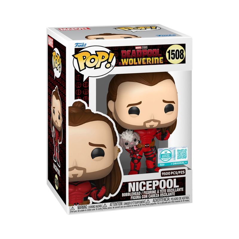 デッドプール Funko Deadpool ファンコフィギュア アメコミ Boneco Funko Pop! Edição Limitada Marvel Deadpool & Wolverine