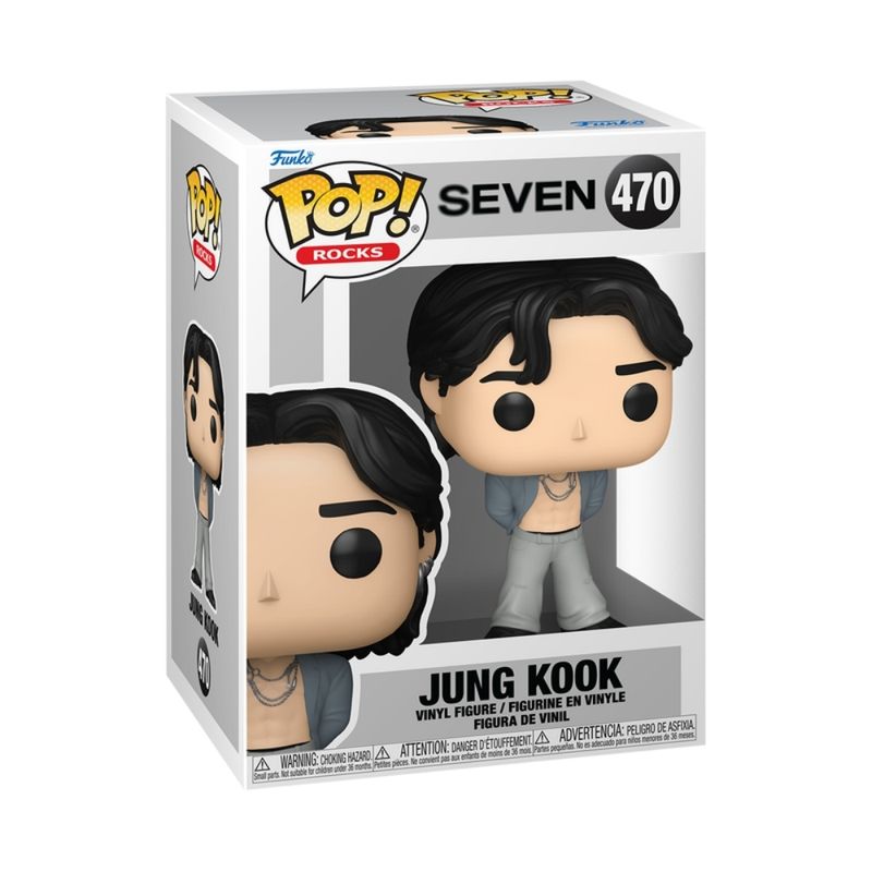 Boneco Funko Pop! Rocks BTS - Jung Kook (Seven)