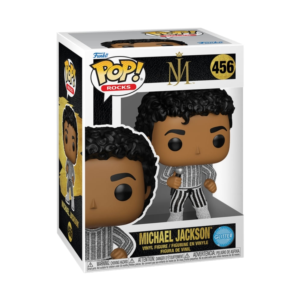 Boneco Funko Pop! Rocks Michael Jackon - Rock With You (Glitter)
