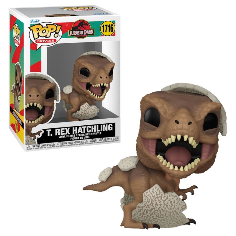 Boneco Funko Pop! Jurassic Park - Tiranossauro Rex Filhote