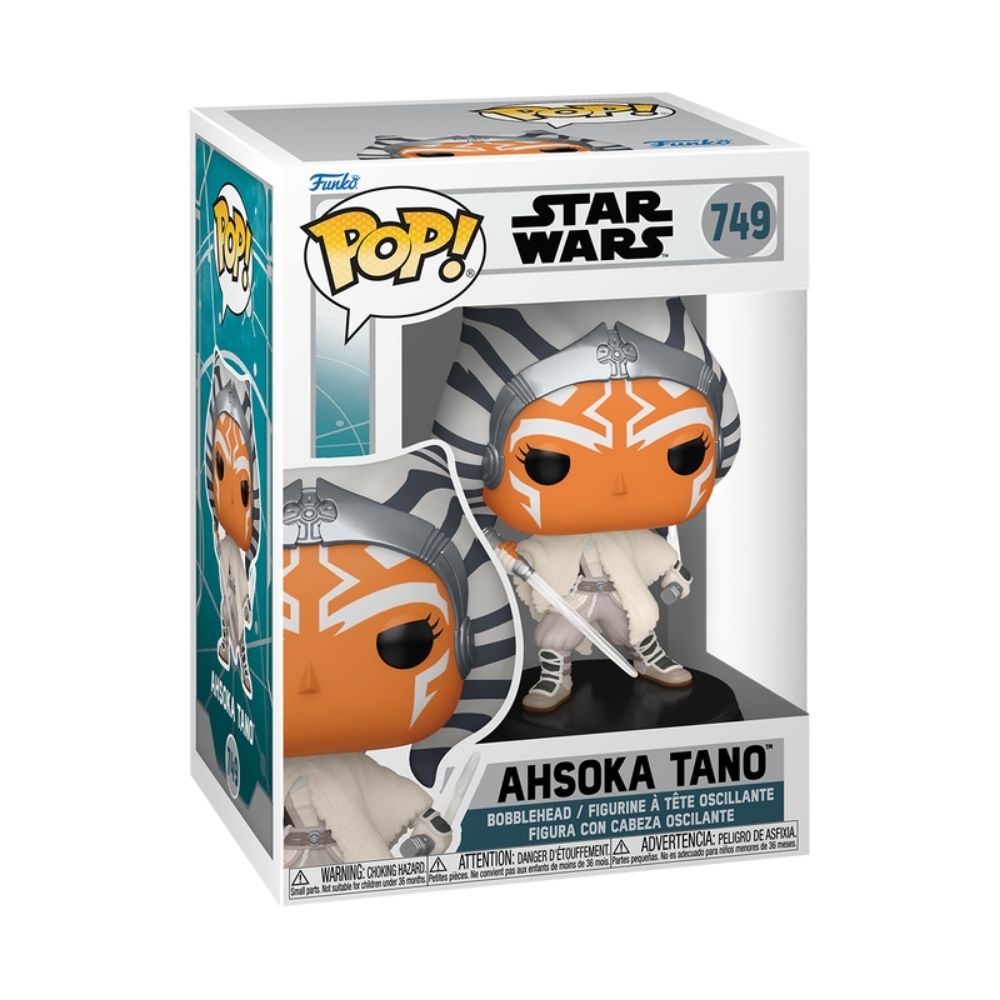 Funko POP STAR WARS／アナキン・スカイウォーカー, アソーカ Boneco Funko Pop! Star Wars Ahsoka - Ahsoka com Sabre de Luz