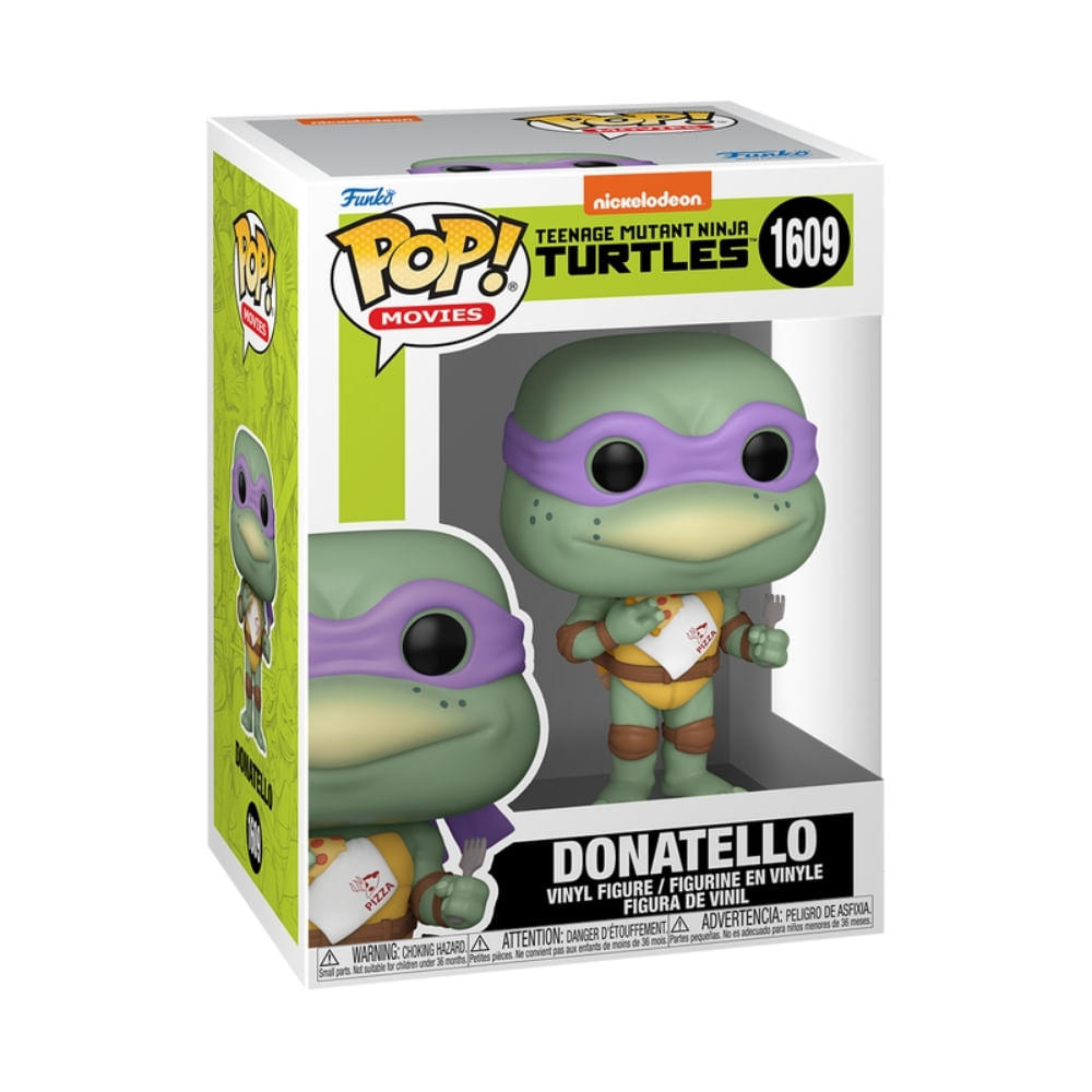 Funko Pop - 5箱 Boneco Funko Pop! As Tartarugas Ninja - Donatello com Pizza