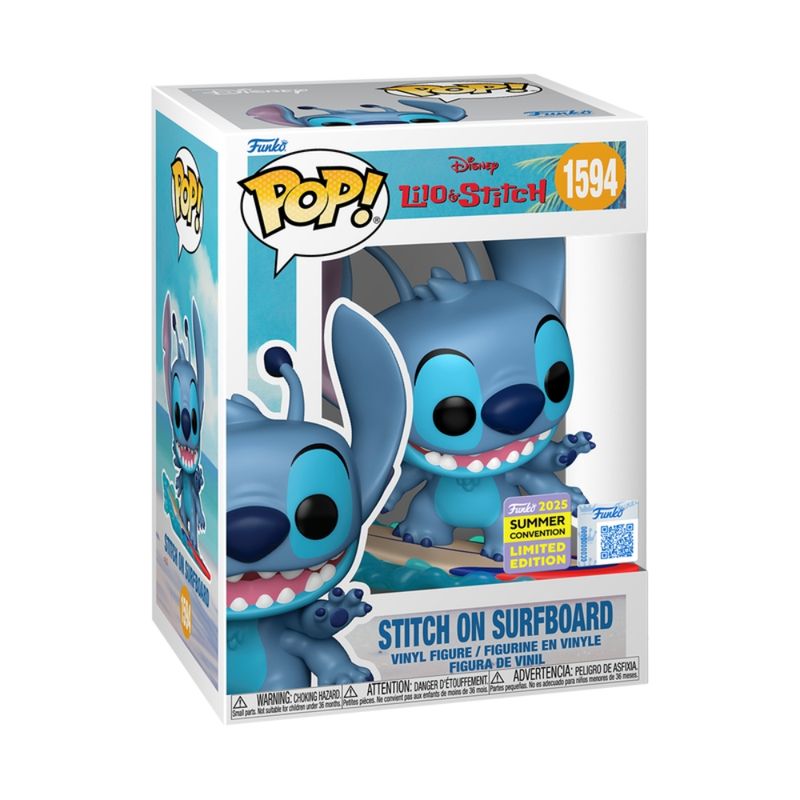 Boneco Funko Pop! Exclusivo SDCC25 Disney Lilo & Stitch - Stitch