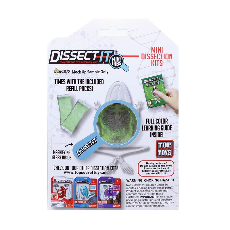 Kit de Dissecação Mini Lab Dissect-It - Sapo