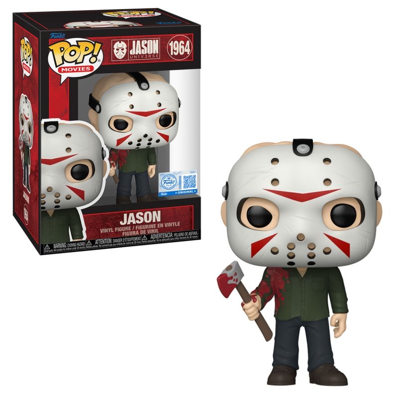 Boneco Funko Pop! Exclusivo Sexta-Feira 13 - Jason com Machado