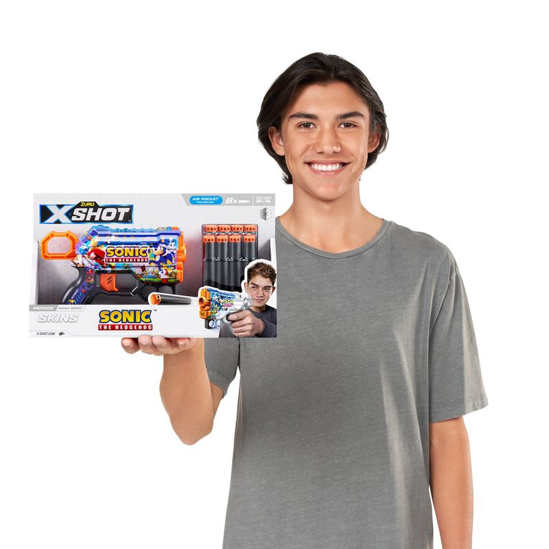 Lançador de dardos X-Shot, Skins Menace, Mega Sonic