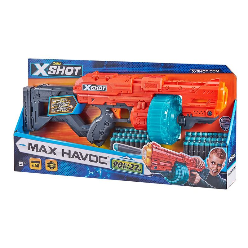 Lançador de Dardos X-Shot - Max Havoc